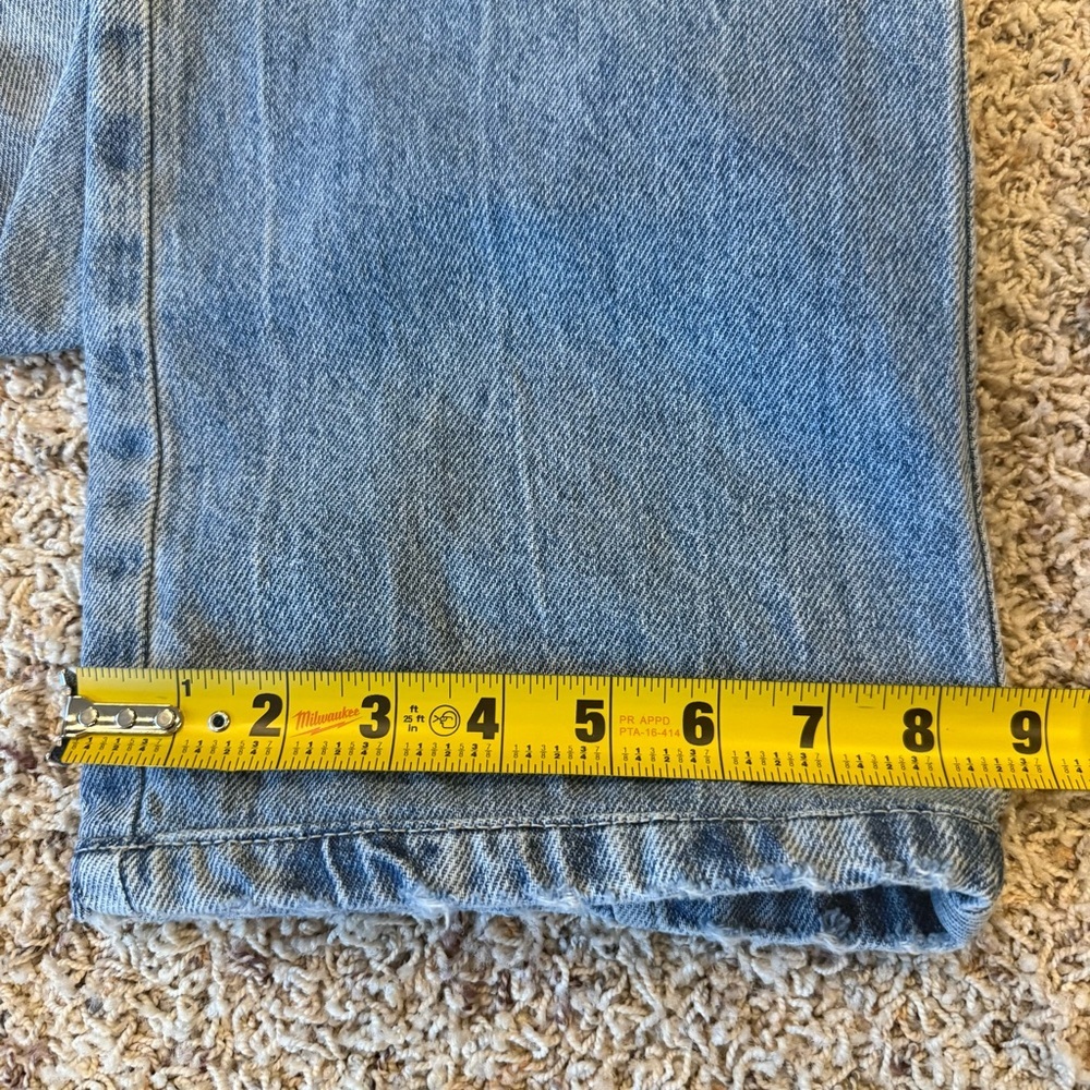 Pistola Bobbie Cargo Regent Wide Leg Trouser Jean Size 24 High Rise Utility - Picture 9 of 16